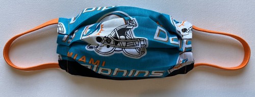 Adult face mask dolphins - face,