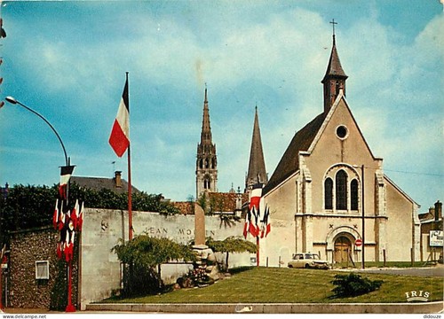 Carte postale chartres - carte,