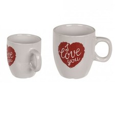 Duo de tasse coeur I love you