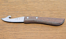 COUTEAU à HUITRES TEN T.E.N INOX france NANTES manche BOIS