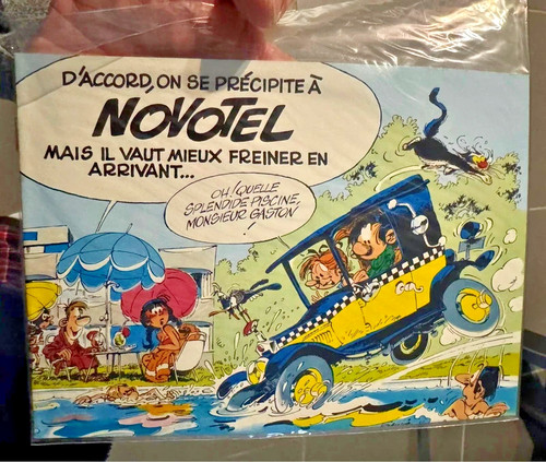 Publicité novotel 1980 - novotel,