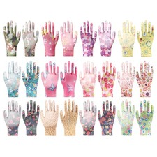12 paires de gants de jardinage imperméables pour femme gants de nettoyage ga...