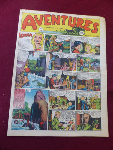 Journal aventures n 39 - journal, bd