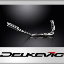 TRIUMPH DAYTONA 675 675R 09-12 SILENCIEUX ROND CARBONE 200mm 3-1 ECHAPPEMENT