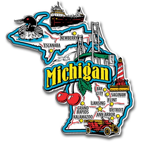 Michigan jumbo state - michigan, by
