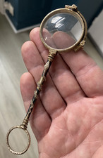 Superbe Lunette Binocle Argent