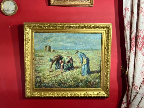 Ancienne huile sur - , toile