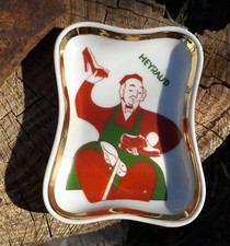 cendrier publicitaire HEYRAUD Chaussures vintage Porcelaine Limoges N2