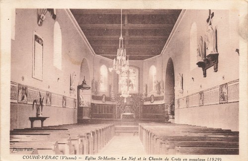 Couhe verac eglise - verac,