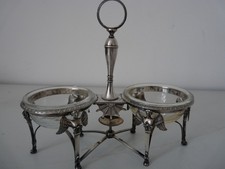 Salière Argent France 1er Coq Empire Argenterie Art de la table (19171)