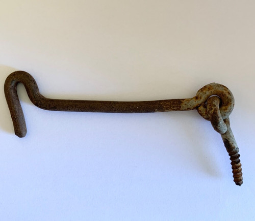 Ancien crochet porte fer - en,