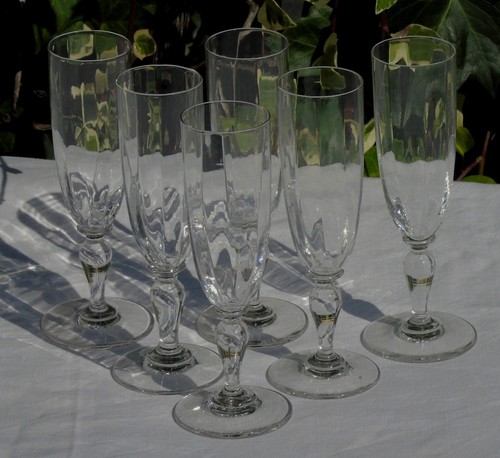 Baccarat service 6 flûtes - baccarat?,