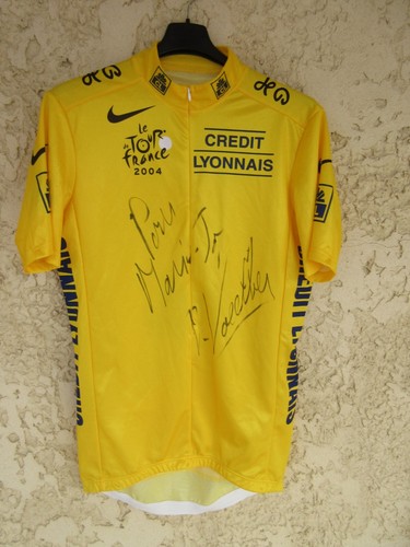 Maillot cycliste jaune tour - cycliste, de