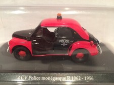 4CV POLICE MONEGASQUE R 1062 1956 SCALE 1/43 ELIGOR