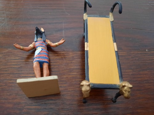 Figurine plomb égypte - plomb,