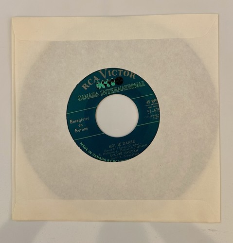 Sylvie vartan 45t canada rca - sylvie,