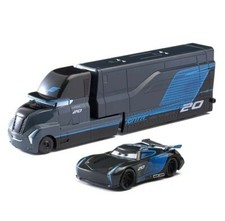 Jouet Cars 3  Dysney Pixar voiture Course  Jackson storm et son camion Véhicule