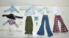 LOT Habit vêtements pour Poupée BRATZ WINTER divers accessoires MGA 2001 vintage