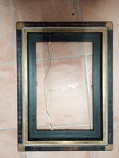 Cadre pour toile en bois peint