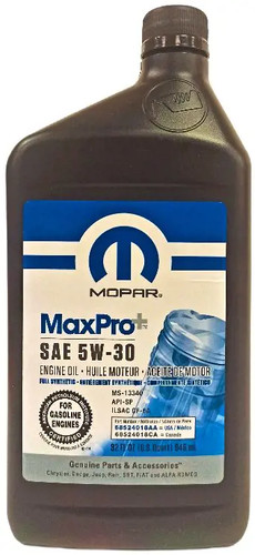 Huile moteur 68524018aa - moteur, 5w-30