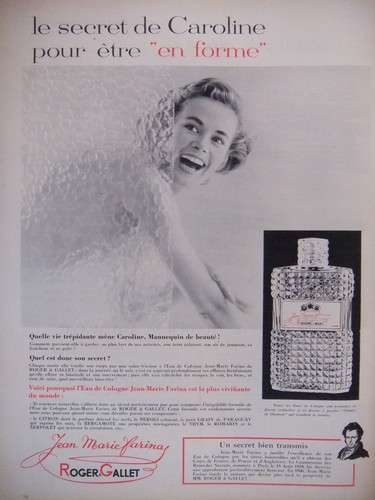 Publicité 1958 eau - publicitÉ,
