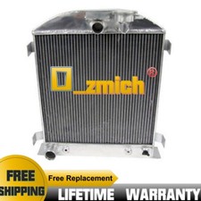 Aluminum Radiator for 1932 32 FORD HIBOY HI-BOY CHOPPED FORD ENGINE