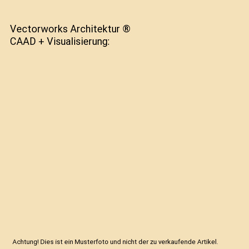 Vectorworks architektur - vectorworks,