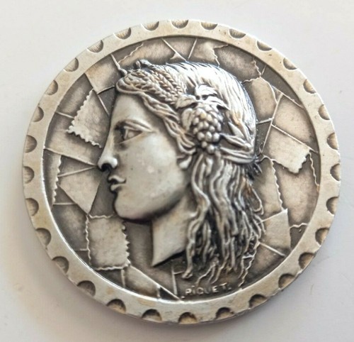 Medaille bronze argente - argente, en