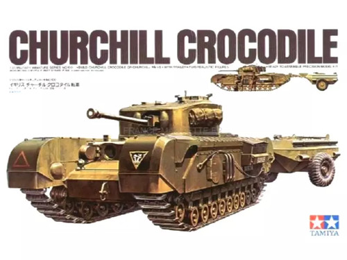 Tamiya churchill crocodile - churchill,