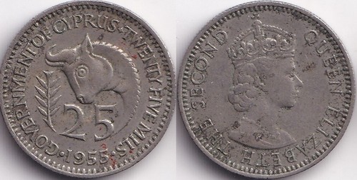 Mils 1955 cyprus - mils,