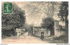 ANQP7-0604-81 - foret de la GRESIGNE - haute serre - entrée de la foret