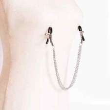 Pinces à tétons argent