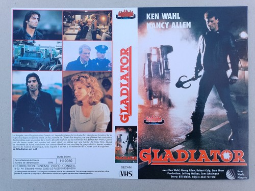 Jaquette vhs gladiator - jaquette,