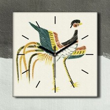 Horloge décorative sur toile