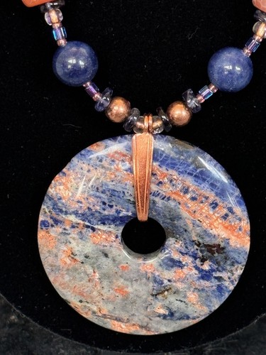 Artisanal sunset sodalite - , &