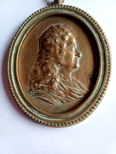 Médaille bronze ancienne - en,
