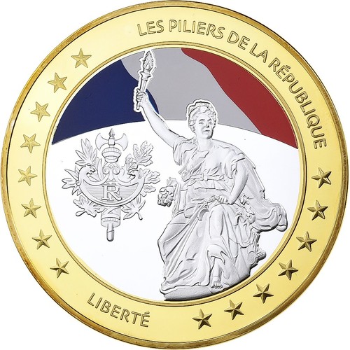 France médaille les piliers - médaille,,