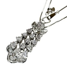 Collier diamant rose 1,08 ct