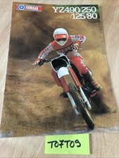 Yamaha YZ80 YZ125 YZ250 YZ490