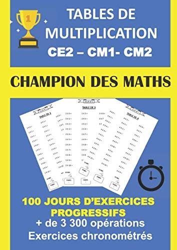 Tables multiplication ce2 - tables, de
