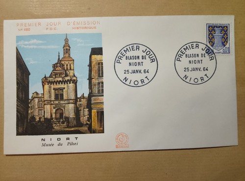 Enveloppe premier jour 1964 - jour,