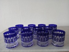 12 verres en cristal  24% de