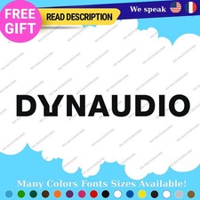 Fits Dynaudio Decals Stickers