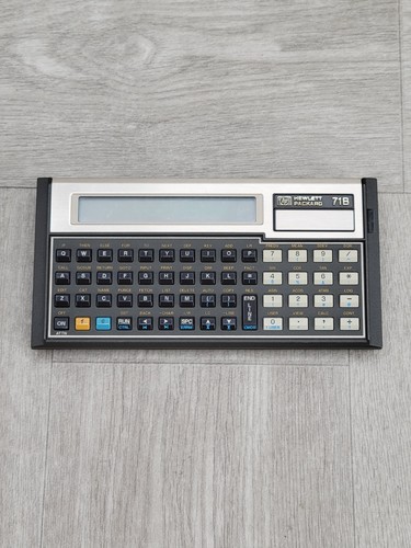71b hewlett packard - hewlett, basic
