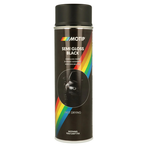 Peinture noire satine aerosol - peinture,