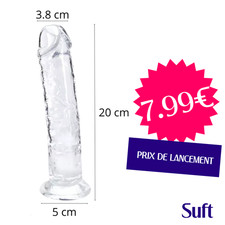 Sextoy Transparent 20 Cm