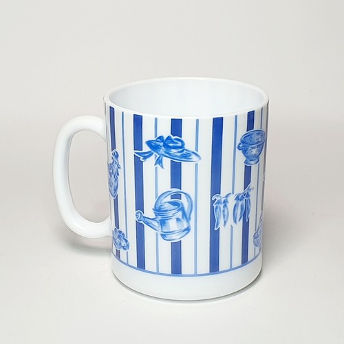 Ancien mug décor - décor, bleu
