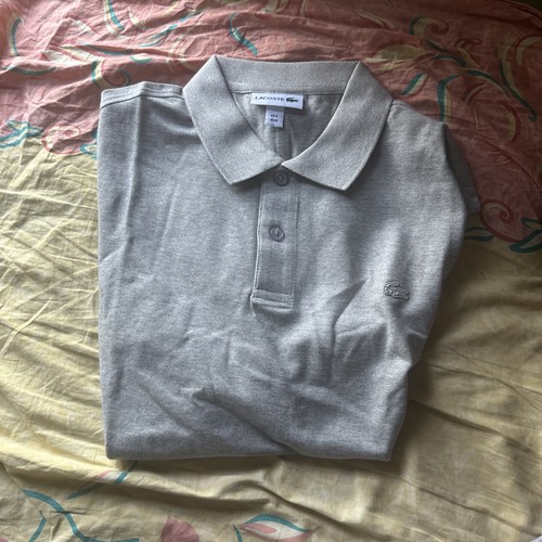 Polo lacoste gris - polo, regular