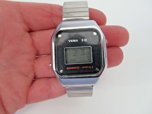 Montre yema vintage digital - yema,