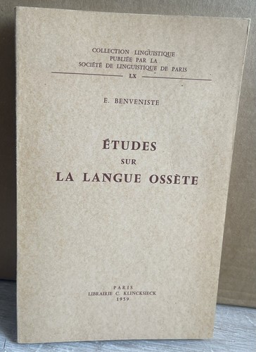 étude sur langue ossète - sur,